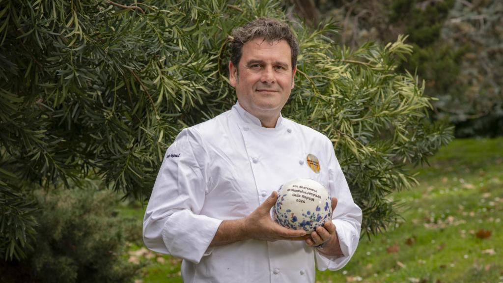 Fernando González, propietario y cocinero en ‘La Revelía’ (Amorebieta, Bizkaia).