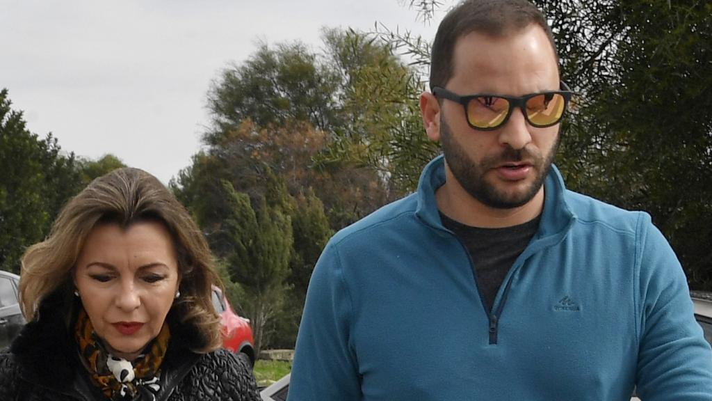 Antonio Tejado y su madre, María José, en una imagen de archivo.