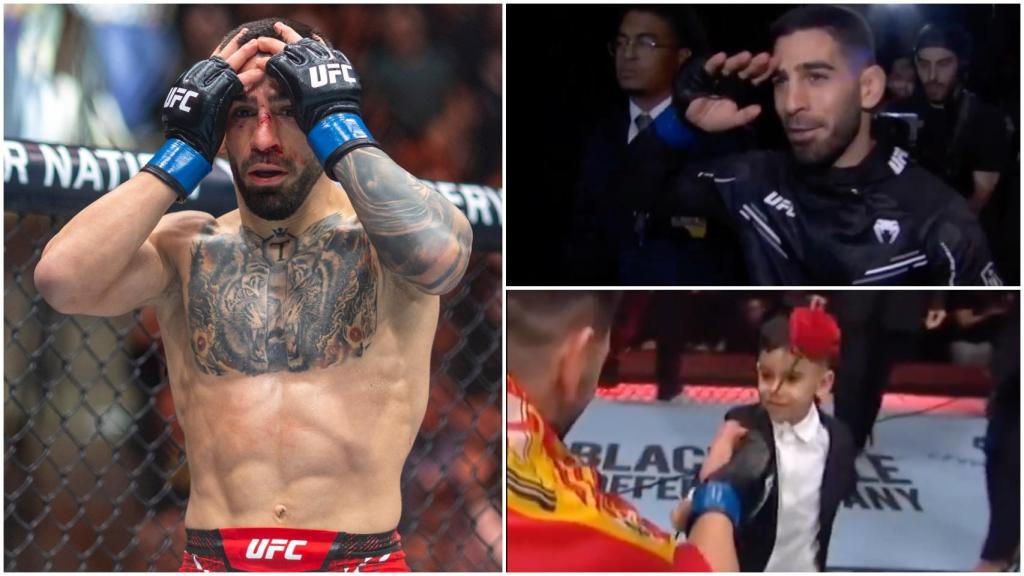 Ilia Topuria tras su pelea por el título de la UFC