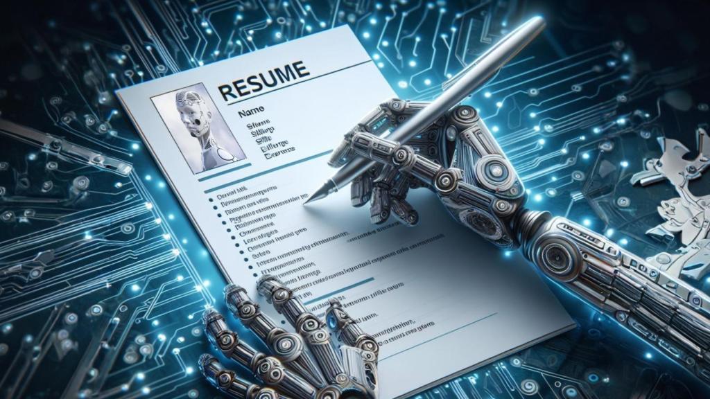CV escrito por un robot