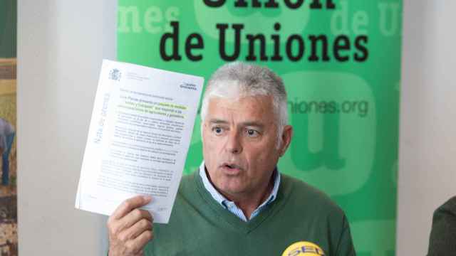 El coordinador estatal de Unión de Uniones, Luis Cortés