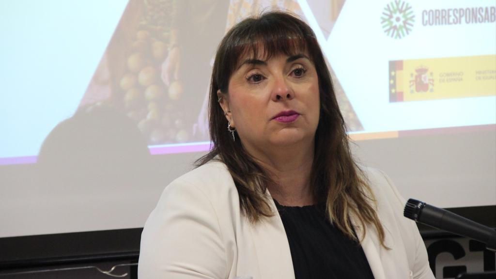 La vicesecretaria general de UGT, Cristina Antoñanzas.