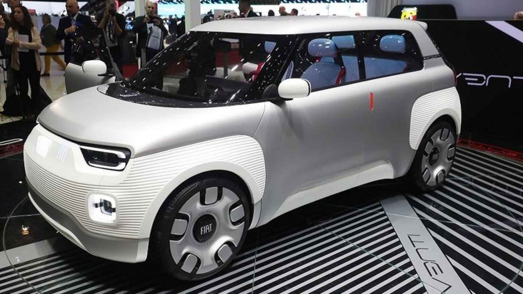 Prototipo del Fiat Panda eléctrico.