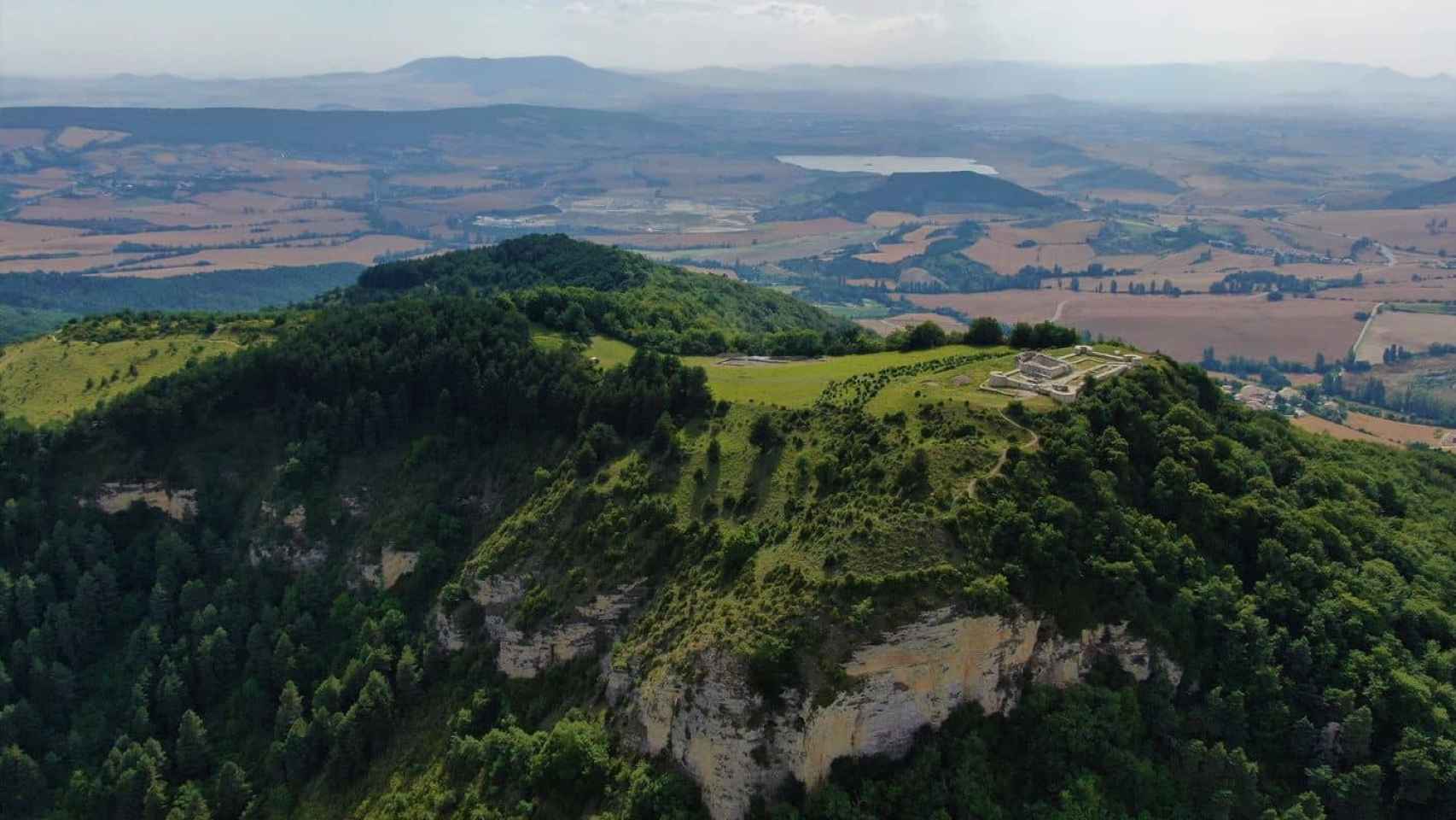 Vista del cerro de Irulegui