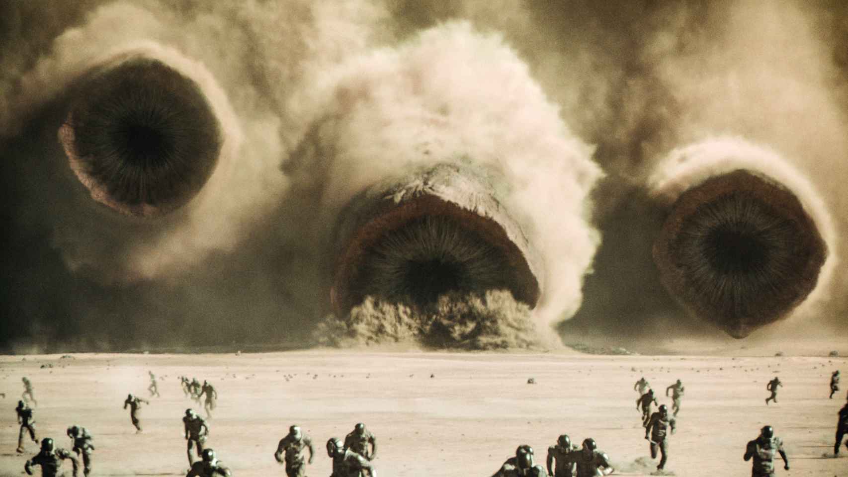 El gusano de arena en 'Dune: Parte Dos'
