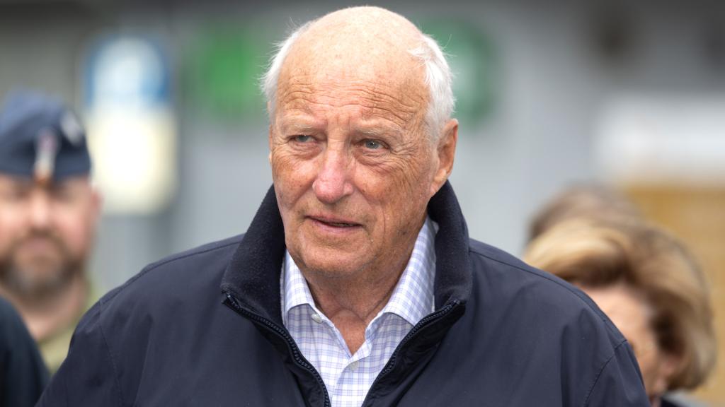 Harald de Noruega, en agosto de 2023.