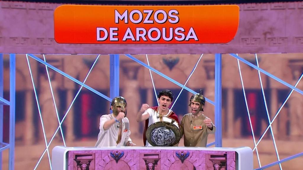 Los Mozos de Arousa en 'Reacción en cadena'.
