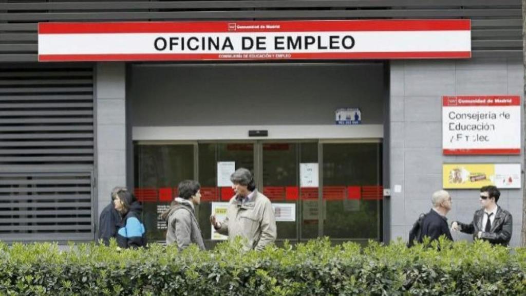 Imagen de archivo de una oficina de empleo.