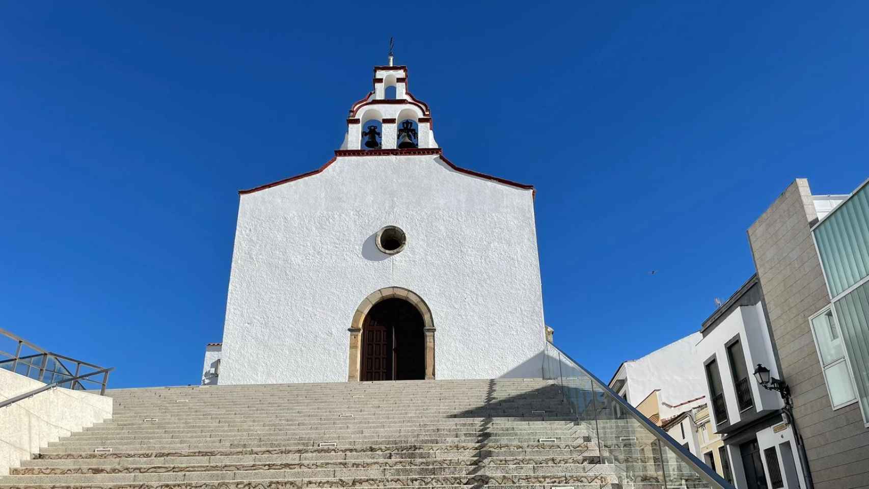 La iglesia de San Sebastián de Don Benito.