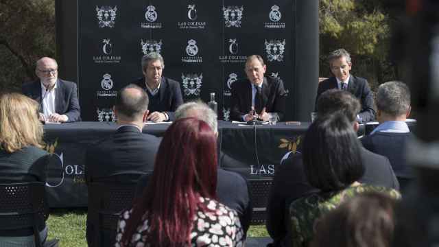 Presentación del proyecto de la Fundación Real Madrid en Las Colinas.