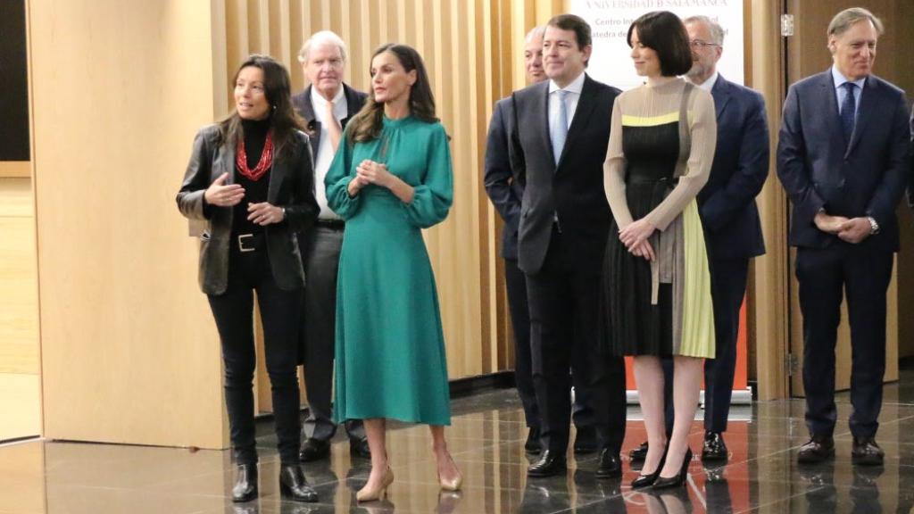 La reina Letizia en Salamanca