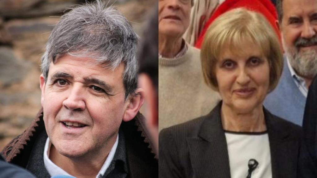 Collage con Ricardo Flecha y Trini Roncero