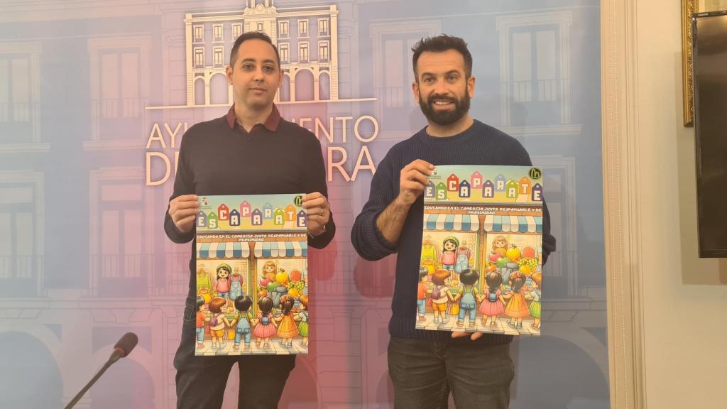 David Gago y Alberto Alonso presentan la campaña Escaparate