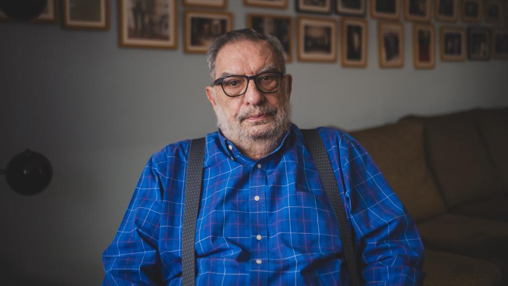 Enrique González Macho, en las oficinas de los cines Renoir. Foto: Javier Carbajal