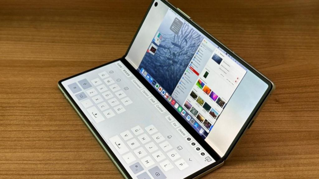 MacOS en el Vivo X Fold3