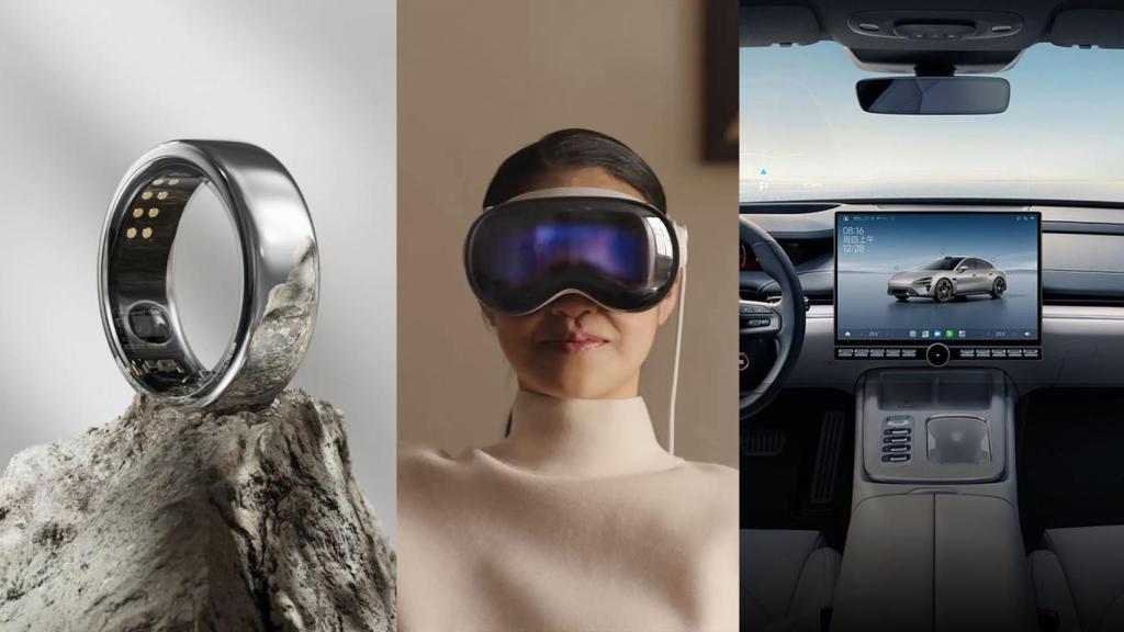Samsung Galaxy Ring, Apple Vision Pro y Xiaomi SU7
