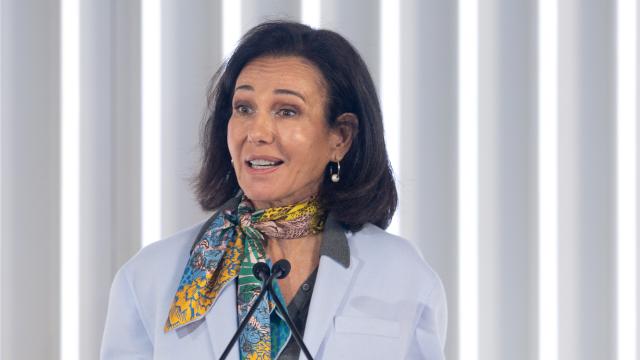 La presidenta del Banco Santander, Ana Botín