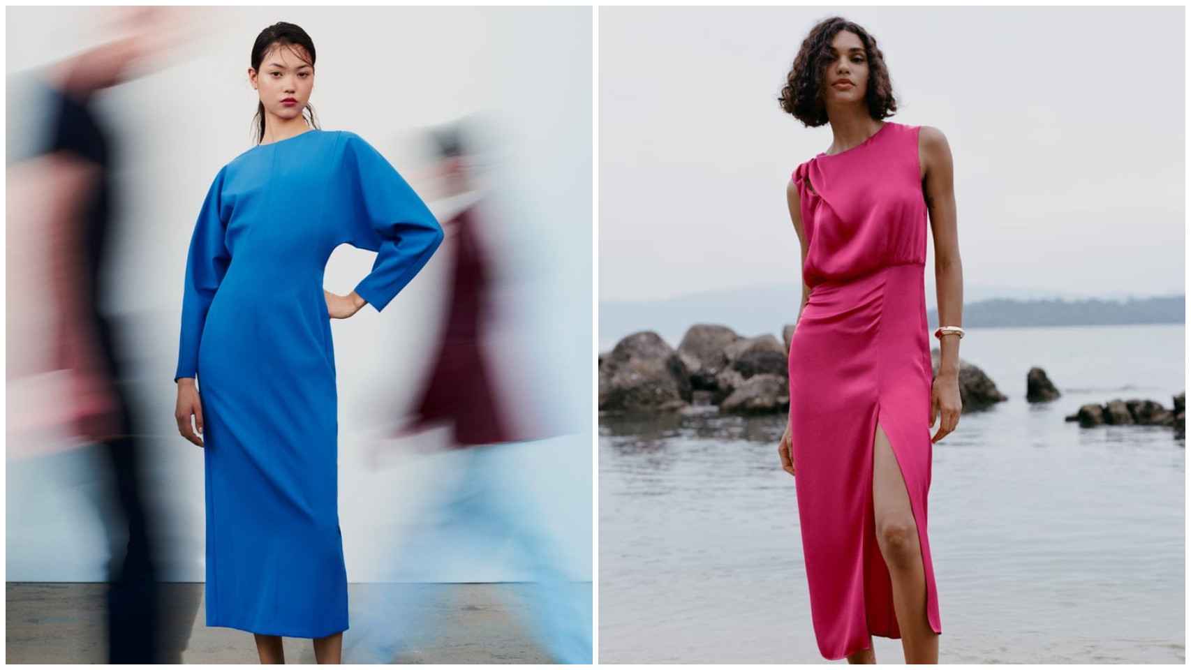 Los vestidos midi de Zara más elegantes de la nueva colección.