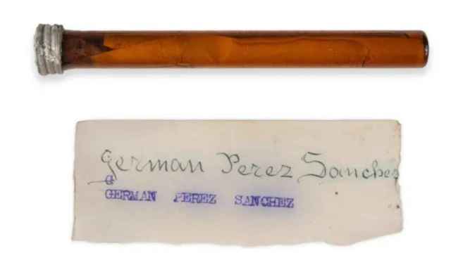 El mensaje en una botella que ha permitido identificar a un fusilado de 1941: Germán Pérez Sánchez