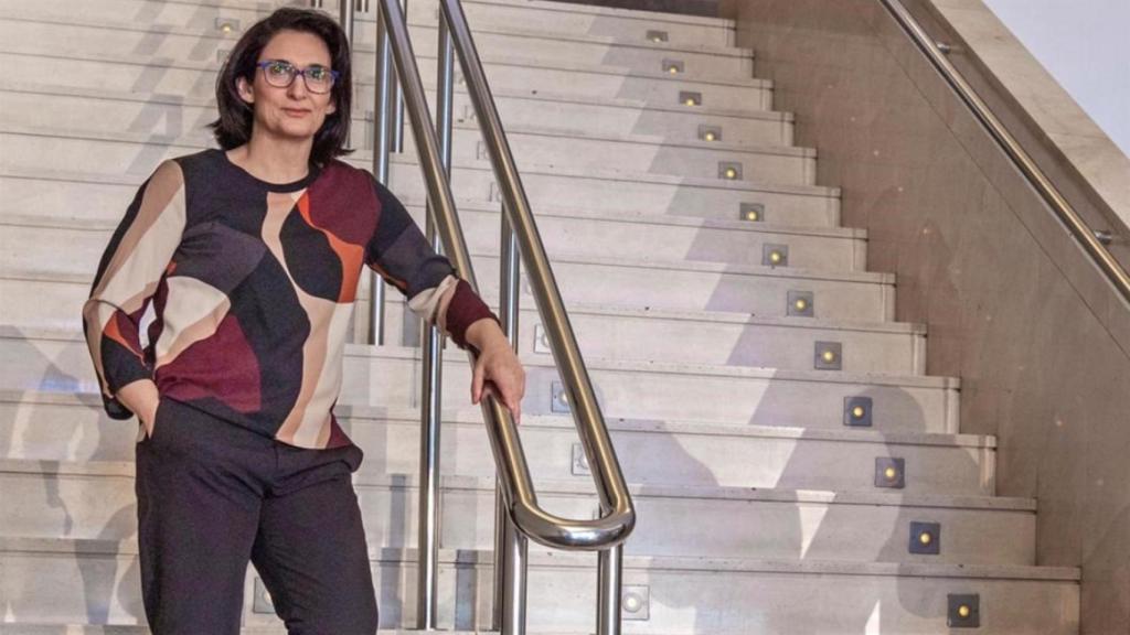 Nuria Enguita tras ser designada directora del IVAM.