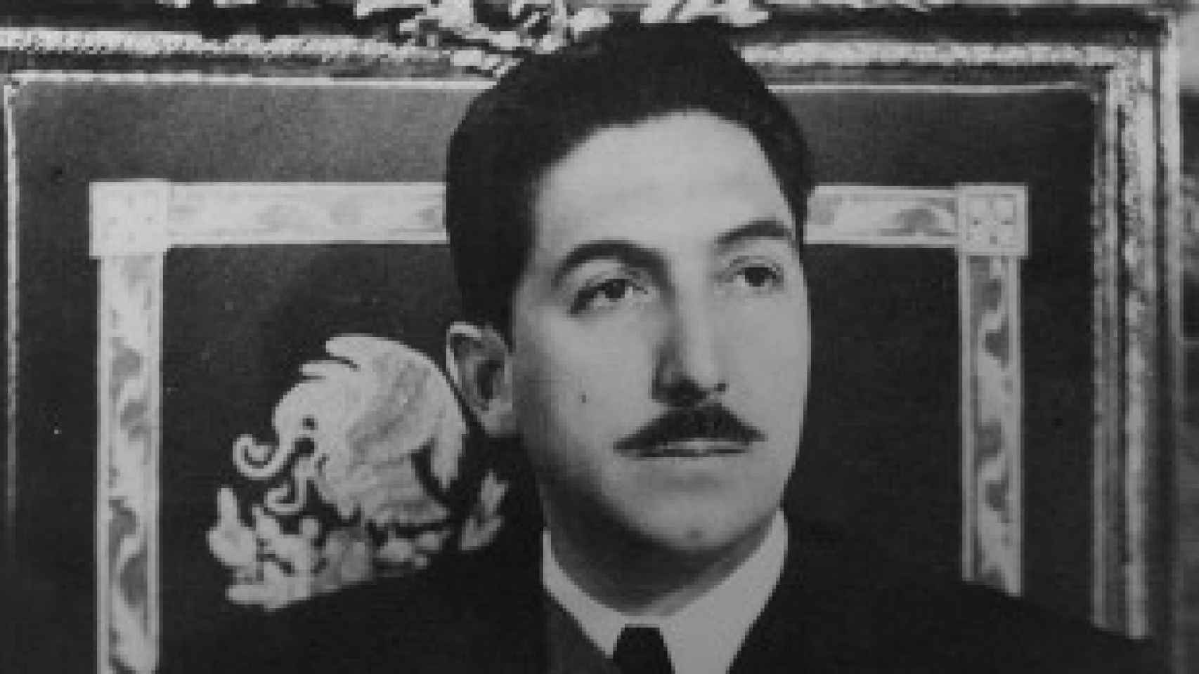 Retrato de Miguel Alemán Valdés, presidente mexicano 1946-1952