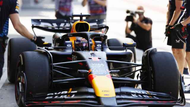 Max Verstappen, en los test de pretemporada en Baréin