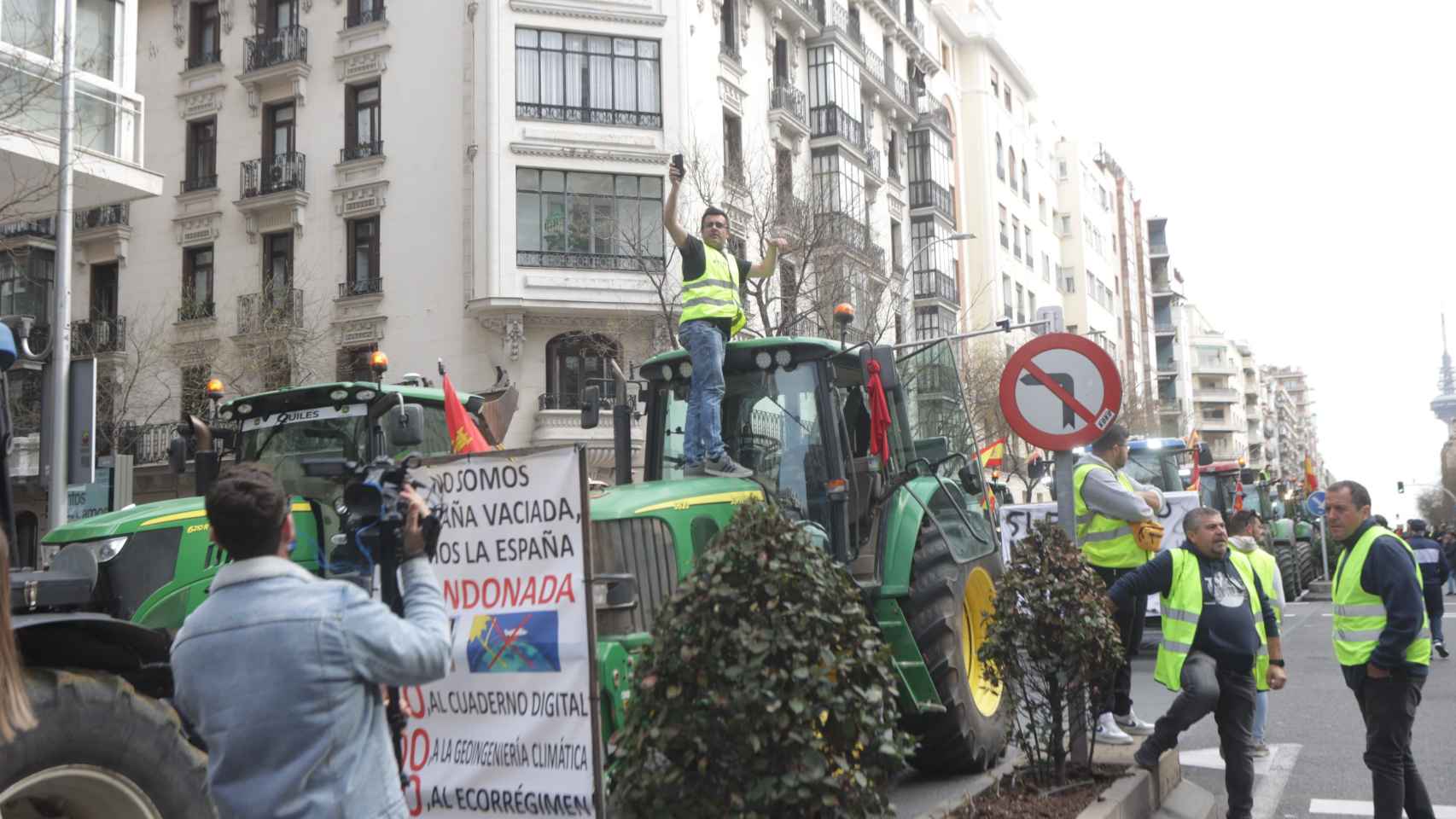 Tractoradas y protestas de agricultores en Madrid