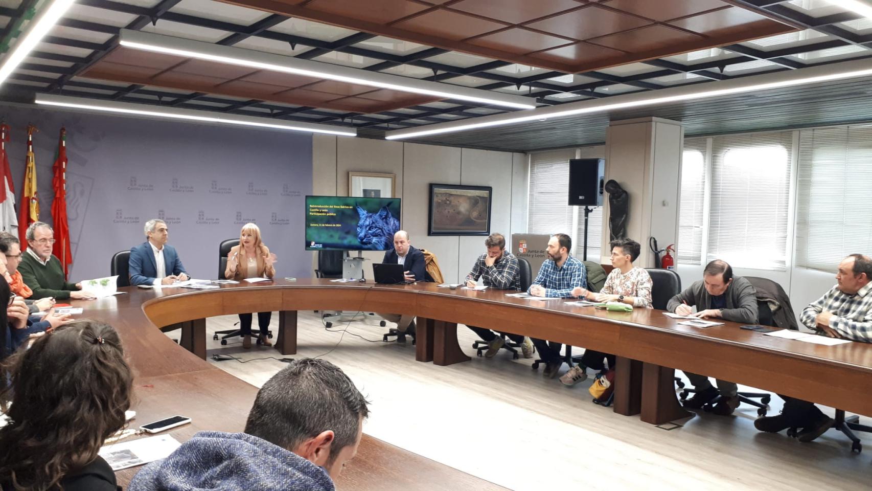 Reunión con los alcaldes de los municipios donde se plantea la reintroducción de lince ibérico en Zamora