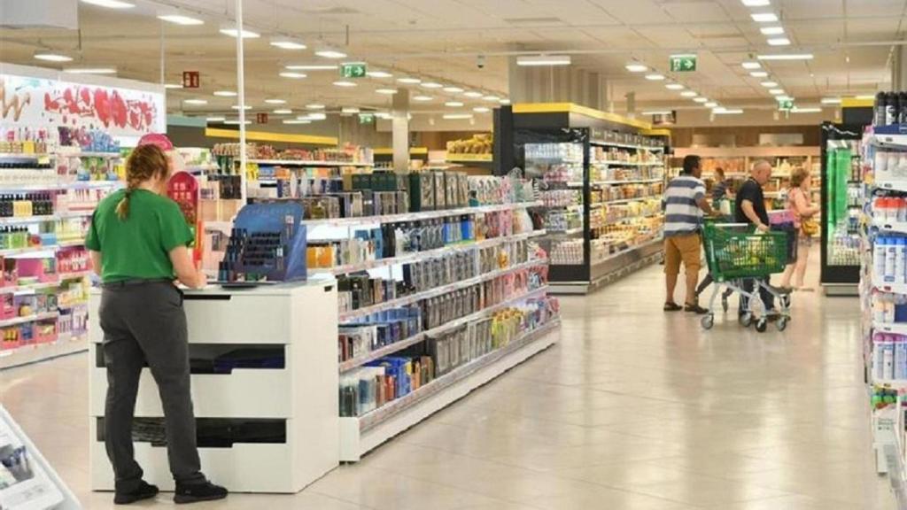 Sección de perfumería Mercadona.