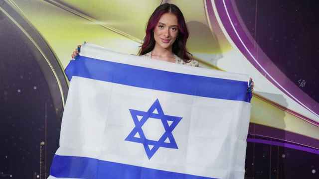 Eden Golan en la preselección de la candidata de Israel para Eurovisión 2024.