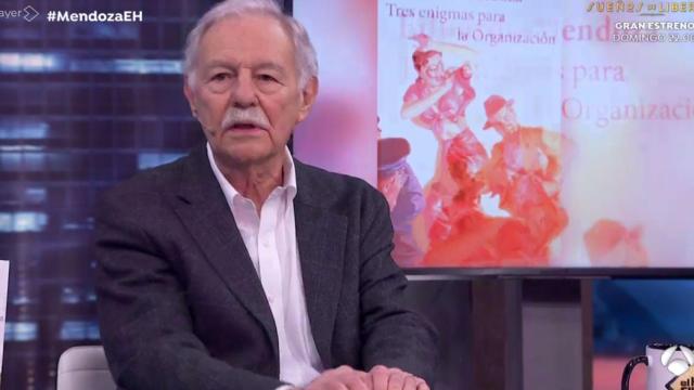 Eduardo Mendoza en 'El Hormiguero'.