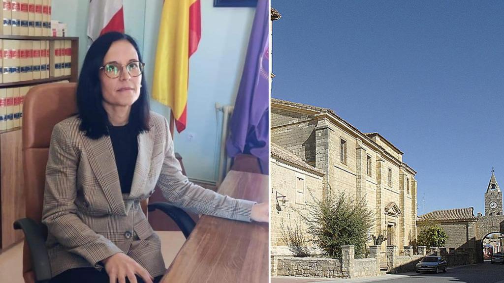 Noelia García y la localidad vallisoletana de Villabrágima