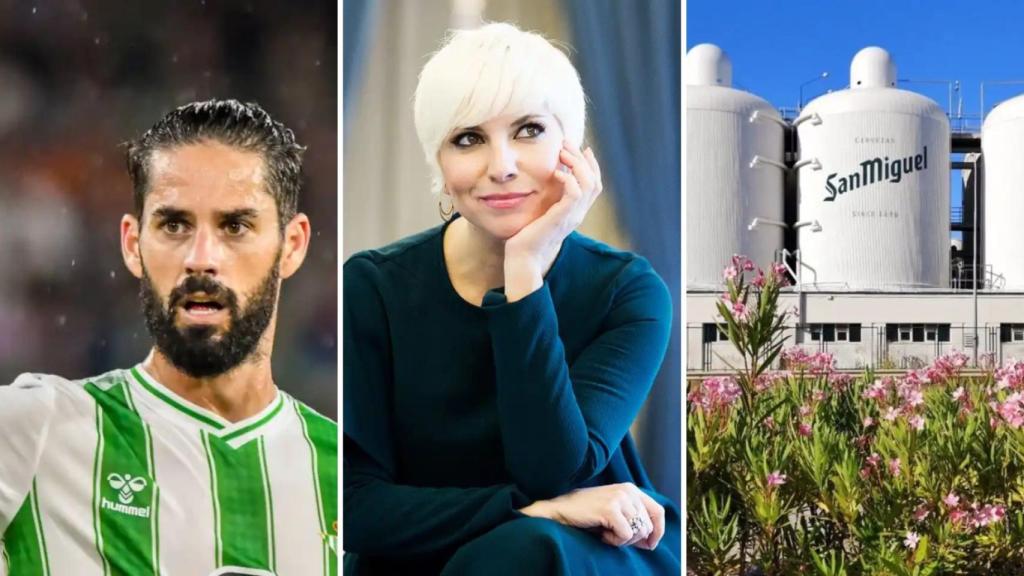 Pasión Vega, Isco y Cervezas san Miguel.