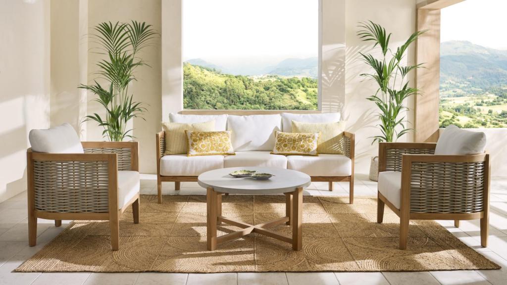 Sofá, sillón y mesa Javea (desde 369€)