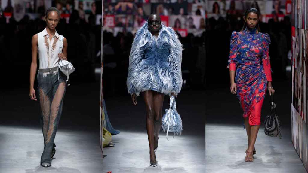 Detalle del desfile de Diesel.