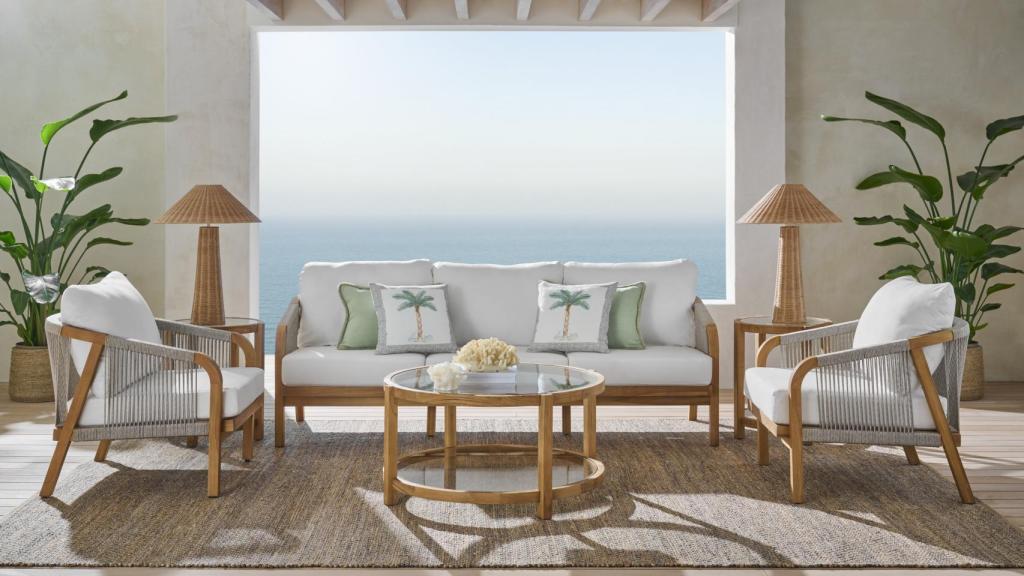 Conjunto de sofá, sillones y mesas Kansas (desde 199€).