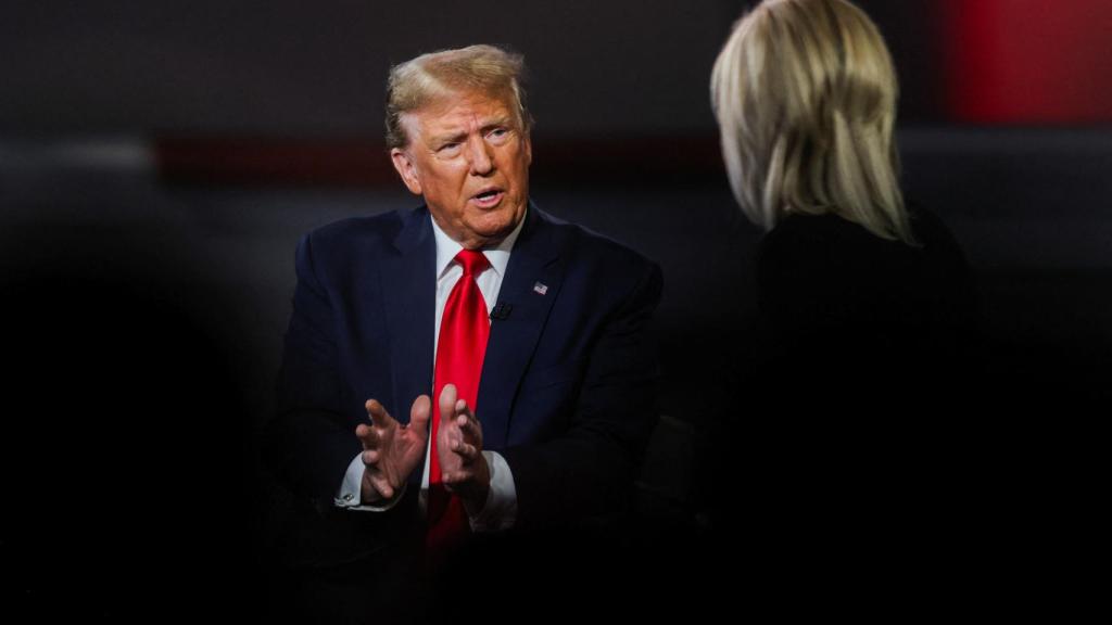 El expresidente de Estados Unidos Donald Trump en una entrevista con Fox News este martes.
