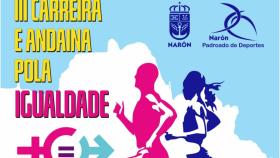 Carrera por la Igualdad en Narón (A Coruña): será el 3 de marzo y ya puedes inscribirte
