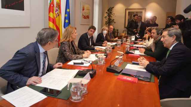 El pleno del Consell de este miércoles celebrado en Alicante. EE