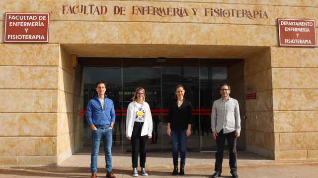 Equipo de investigadores de la Facultad de Enfermería de la Universidad de Salamanca