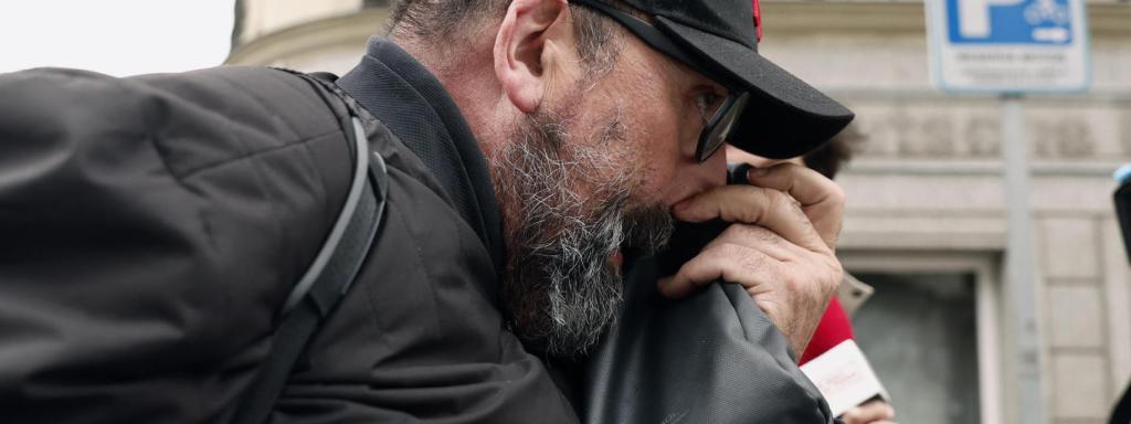 Koldo García a la salida de la Audiencia Nacional este jueves.