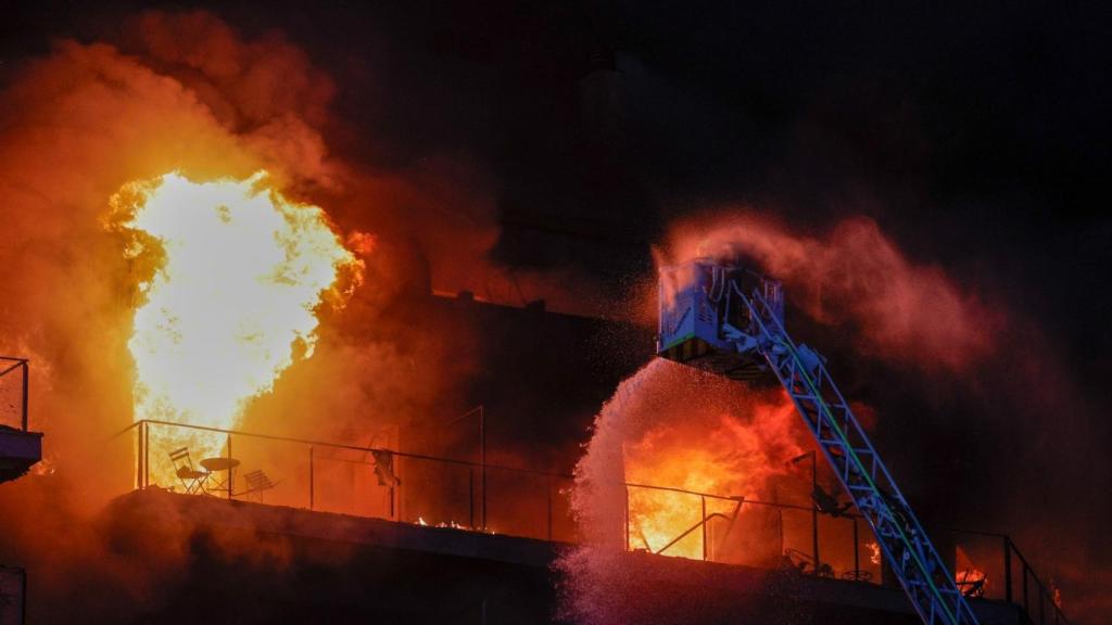 Incendio en Valencia
