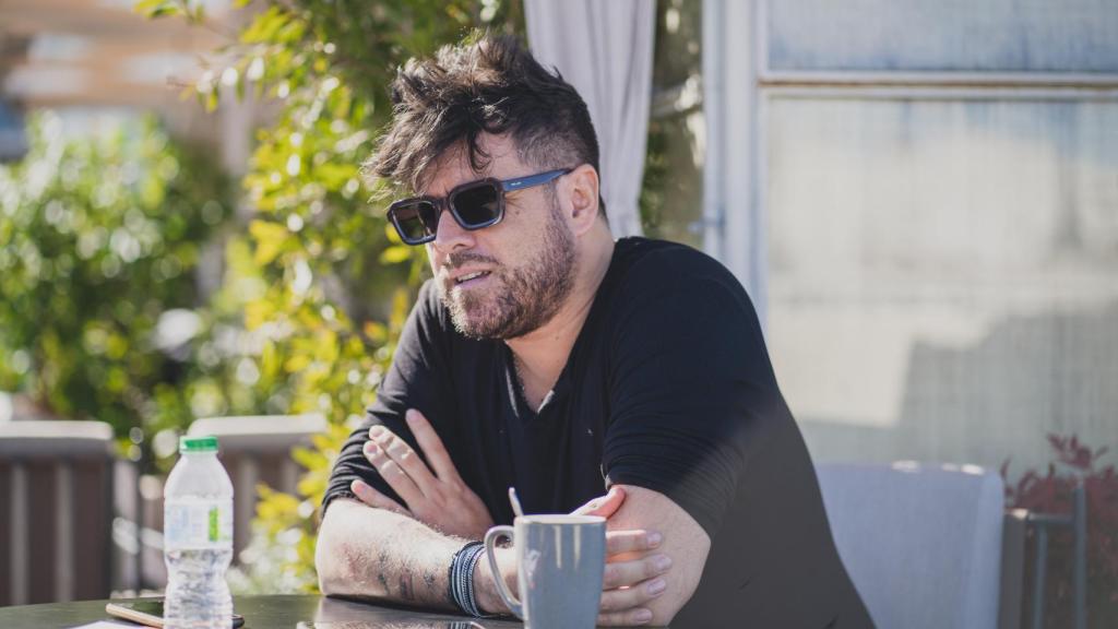 Pablo López durante su entrevista con El Español.