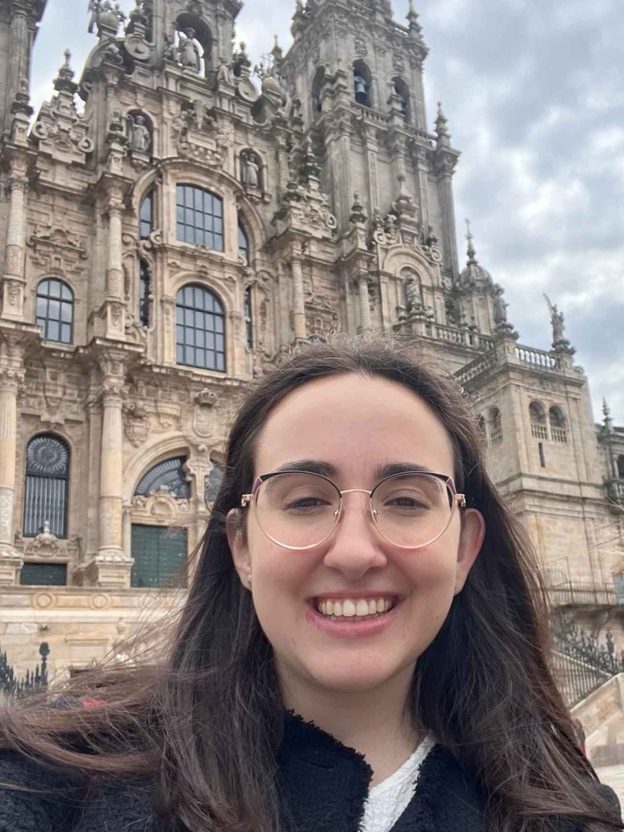 Rebeca Aldaz, que estudió en la Universidad de Santiago de Compostela, quiere hacer la residencia en Galicia.