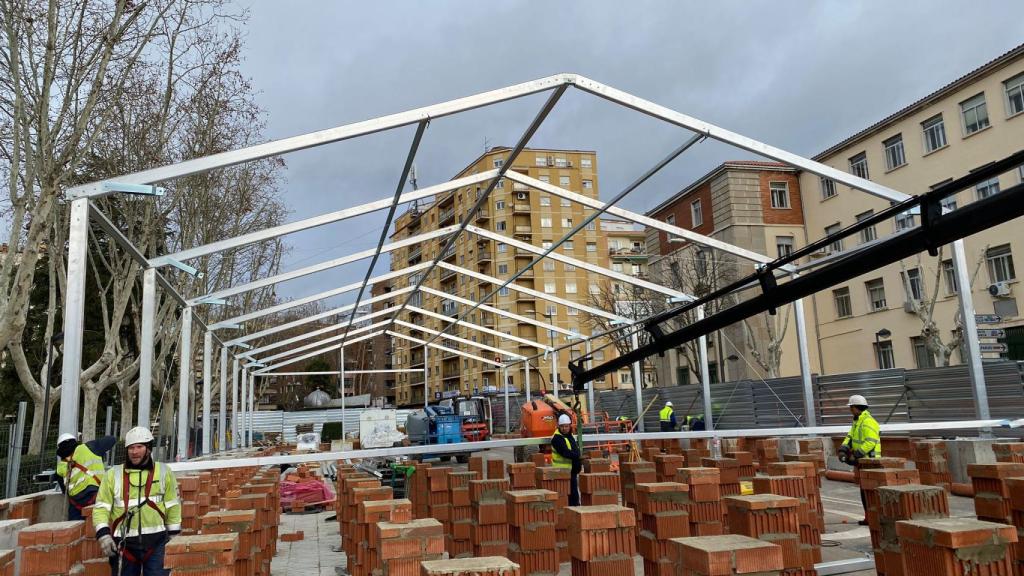 Mercado de Abastos provisional en Zamora