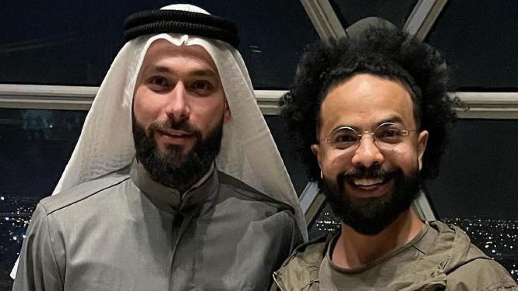 Jota Peleteiro y Faisal Buresli, en una imagen compartida en redes sociales.