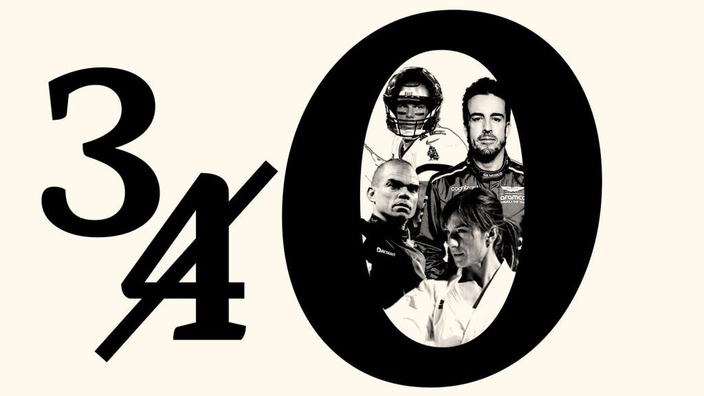 Tom Brady, Fernando Alonso, Pepe y Sandra Sánchez, en un fotomontaje