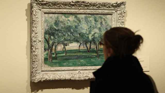 Exposición de Cézanne en Madrid. Foto: Eduardo Parra / Europa Press