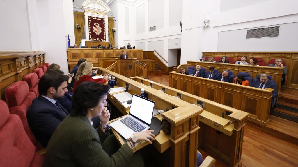 Pleno de las Cortes de Castilla-La Mancha. Foto: Cortes CLM.