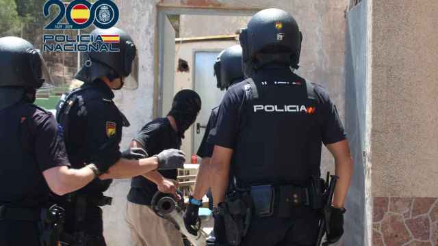 Una operación policial antidroga en Murcia.